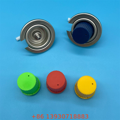 Compacta válvula de gas de cocina para uso doméstico. Regulador de gas de acero inoxidable de 1/4 de pulgada.
