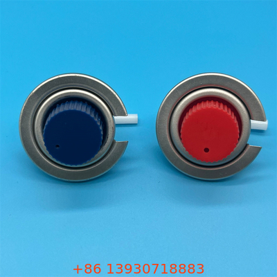Compacta válvula de gas de cocina para uso doméstico. Regulador de gas de acero inoxidable de 1/4 de pulgada.