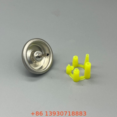 Válvula de gas de reabastecimiento de gas de alta precisión para reabastecimiento de butano portátil   1/4 " NPT