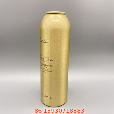 Contenedor cilíndrico de aluminio robusto y fiable