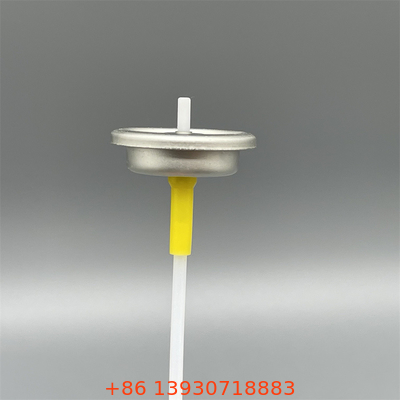 Válvula de medición de aerosoles versátil para alimentos válvula de medición de tallo de plástico de una pulgada