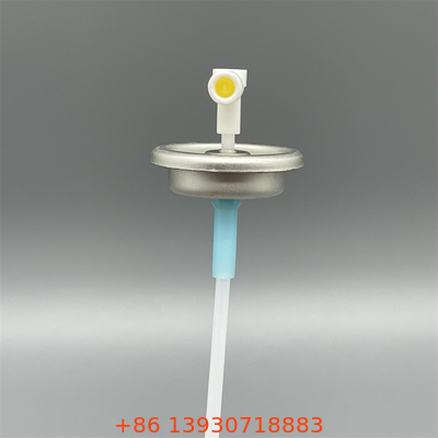 Válvula de medición de aerosoles versátil para alimentos válvula de medición de tallo de plástico de una pulgada