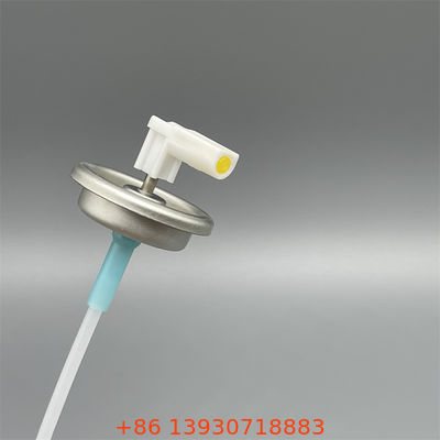Válvula de aerosol con medidor macho de una pulgada Dispensación medida precisa para farmacia, cosméticos, industrial