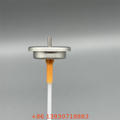 Válvula de aerosol con medidor macho de una pulgada Dispensación medida precisa para farmacia, cosméticos, industrial
