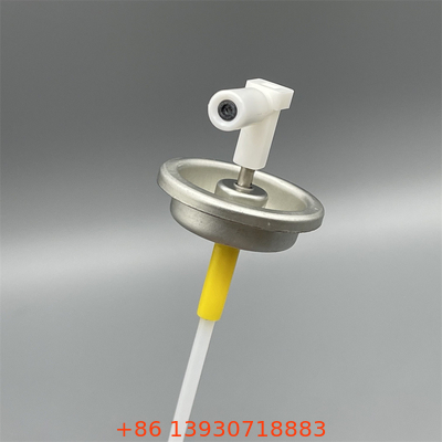 Válvula de medición de aerosoles de 1 pulgada de metal para alimentos y bebidas