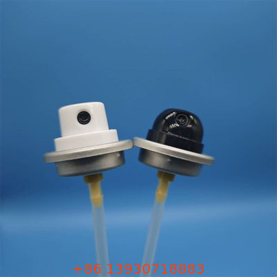 Válvula de pulverización antitranspirante de niebla sedosa de primera calidad para marcas de cuidado personal de lujo con actuador táctil y tecnología de pulverización omnidireccional