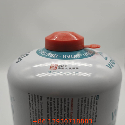 Cisterna de butano de alta precisión de 220 g para antorchas culinarias con control de llama ergonómico