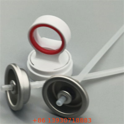 Válvula de aerosoles para protector solar para uso en aerosoles cosméticos Solución de embalaje para el cuidado de la piel con actuador Dispensador continuo de niebla para protección UV