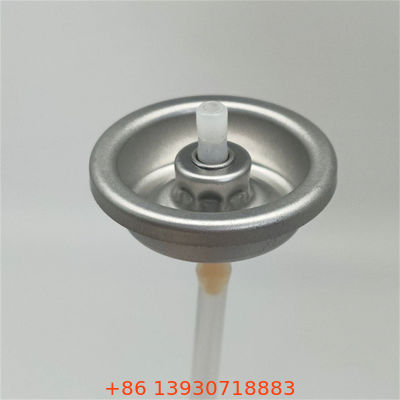 Válvula de pulverización antitranspirante compacta conforme a la TSA con actuador para cuidado personal de tamaño de viaje con diseño a prueba de fugas estable a presión