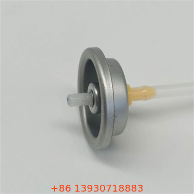 Válvula de pulverización antitranspirante compacta conforme a la TSA con actuador para cuidado personal de tamaño de viaje con diseño a prueba de fugas estable a presión