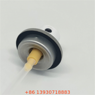 Válvula de aerosol antitranspirante ergonómica avanzada para aerosoles de marca global con funcionalidad de 360 grados y rendimiento de dosificación optimizado