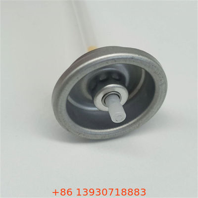 Válvula de spray antitranspirante robusta a prueba de fugas con actuador para líneas de llenado cosmético de alta velocidad que ofrece dosificación consistente y resistencia química