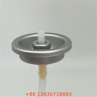 Válvula de spray antitranspirante robusta a prueba de fugas con actuador para líneas de llenado cosmético de alta velocidad que ofrece dosificación consistente y resistencia química