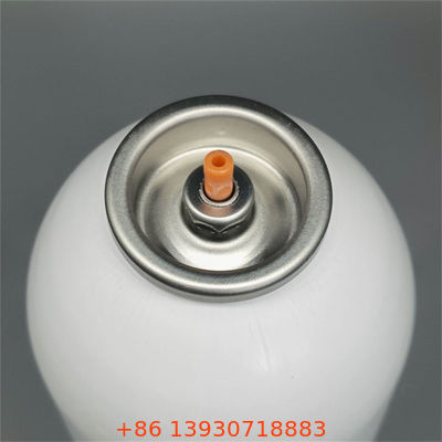 Válvula de aerosoles de color para el cabello para aplicaciones de aerosoles de salón de belleza Válvula de distribución cosmética para uso temporal de colorante para el cabello