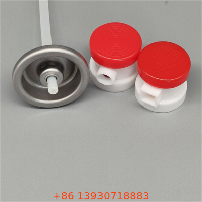 Válvula de pulverización de aerosoles para desodorizadores portátiles de calzado y calcetines - Componente de aerosoles resistente a productos químicos para el cuidado del calzado doméstico