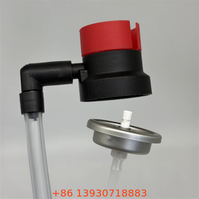 Elegante actuador de válvula de inflador de neumáticos para propietarios de automóviles de lujo con diseño estético