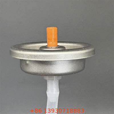 Válvula de aerosoles de precisión para cuero estable en espuma y cremas para afeitar de hombres y mujeres