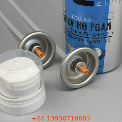 Válvula dispensadora para espuma de afeitar – Control de espuma de precisión para botes de aerosol en productos de aseo