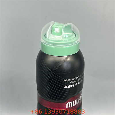 Válvula de pulverización corporal de desodorante de alta calidad con boquilla para productos de cuidado personal con prueba de fugas y distribución precisa