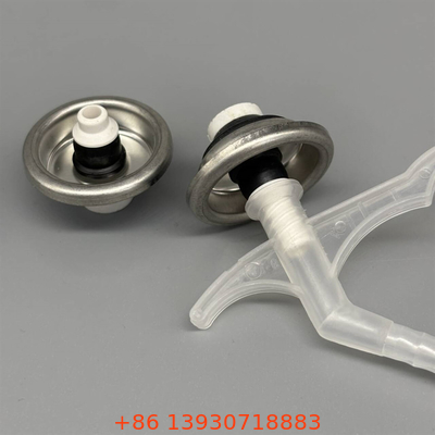 Válvula de espuma de PU eficiente con vástago corto para uso industrial con dispensación precisa