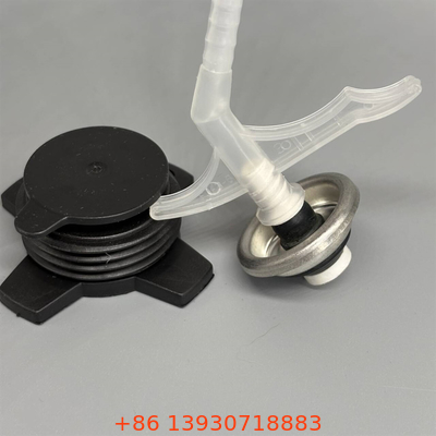 Válvula de espuma de PU duradera con vástago corto para limpieza del hogar con función a prueba de fugas