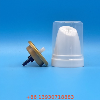 Sistema de válvula de aerosoles de aluminio de oro invertido de una pulgada para mousse de cabello premium