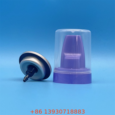 Válvula de distribución de aerosoles para el mousse capilar - para un diseño compacto
