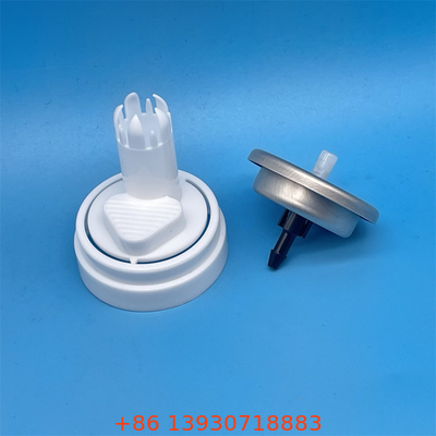 Válvula de pulverización de aluminio invertida con mousse de pelo de aerosoles confiable - Disposición de precisión