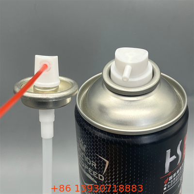 Válvula de lubricante WD-40 compacta para mantenimiento de automóviles con accesorios de conexión rápida y boquilla sin goteo