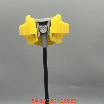 Tapa de pulverizador con gatillo plegable y boquilla de doble acción para limpieza industrial