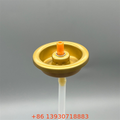 Válvula de pulverización corporal de desodorante de primera calidad para la industria cosmética con diseño duradero, a prueba de fugas y control de niebla preciso