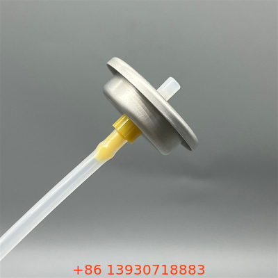Válvula innovadora de pulverización corporal de desodorantes para productos de cuidado personal con patrones de pulverización ajustables y funcionamiento fácil de usar
