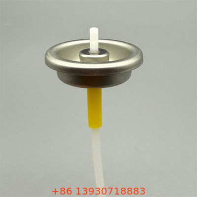 Válvula de aerosoles de dosis medida con precisión para una entrega constante y precisa de aerosoles farmacéuticos