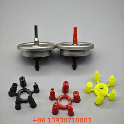 Sistema de válvula de aerosoles de butano recargable de primera calidad para encendedores de antorchas a prueba de viento con control de llama ajustable