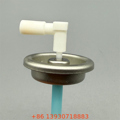 Válvula dosificadora de aerosol de 1 pulgada con vástago de plástico para ambientadores y aerosoles domésticos – Solución de dispensación de precisión