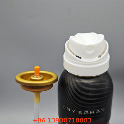 Válvula de pulverización corporal de desodorante hipoalergénico para formulaciones probadas por dermatólogos con sellos libres de fragancias y niebla suave