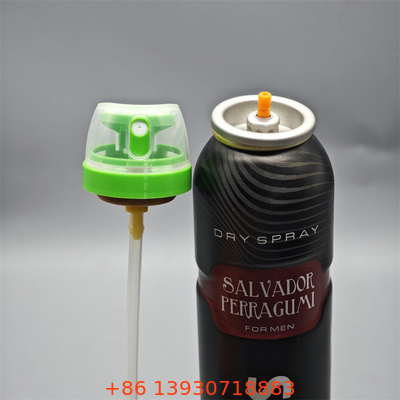 Válvula de pulverización corporal de desodorante duradera para cosméticos con diseño a prueba de fugas y ergonómico