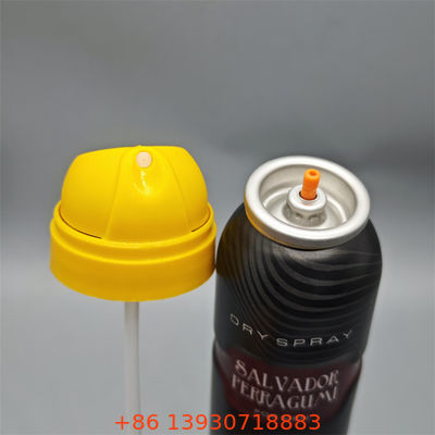 1 pulgada de papel de aluminio de desodorante de la válvula de rociado del cuerpo con el sello a prueba de fugas