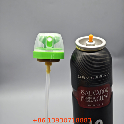 Válvula de pulverización corporal de desodorante de precisión para marcas de lujo con diseño elegante y elegante
