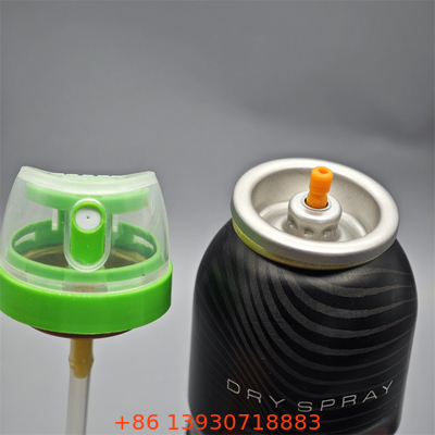 Válvula de aerosol para desodorante corporal robusta para cosméticos con diseño ergonómico y a prueba de fugas
