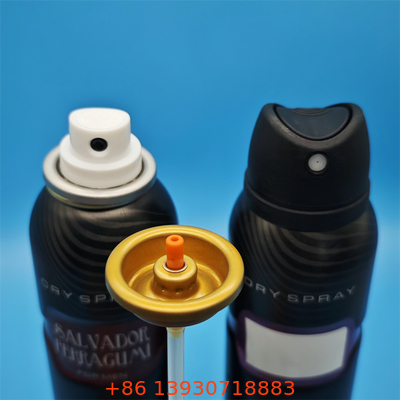 Válvula de aerosol para el cuerpo desodorante compatible con alta velocidad para marcas de cuidado personal del mercado masivo y envasadores por contrato, con construcción robusta y salida consistente