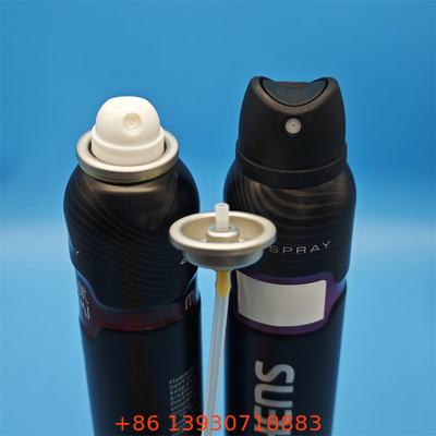 Válvula de spray corporal para desodorante con diseño ecológico para marcas de cuidado personal sostenibles y embalaje reciclable con plástico reducido y contenido reciclado