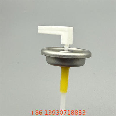 Válvulas de aerosol dosificadoras registradas por la NSF H1 para lubricantes para maquinaria alimentaria con diseño sanitario y lubricidad no tóxica.