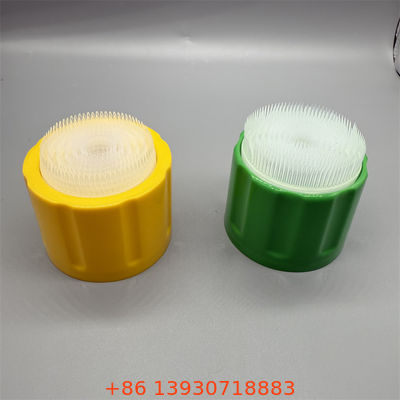 Válvula de limpiador de espuma compacta para productos de cuidado personal con una suave dispersión de espuma