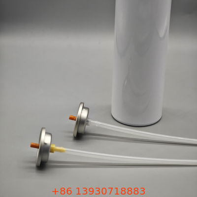 Válvula de espuma de afeitar de primera calidad para productos de aseo masculino con una distribución precisa y un diseño antiexplosión