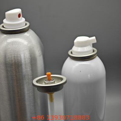Válvula de espuma de afeitar versátil para productos de aseo multipropósito con flujo ajustable y amplia compatibilidad