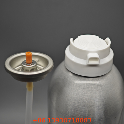 Válvula de espuma de afeitar para fabricantes de cosméticos con funcionalidad anti-obstrucción