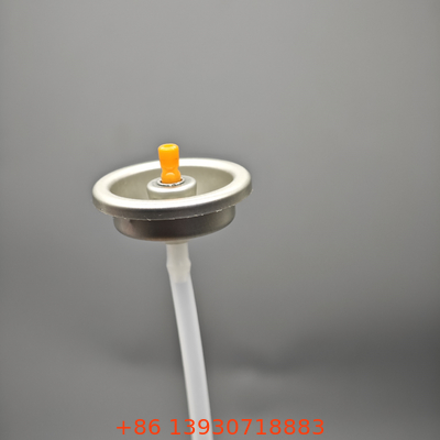 Válvula de espuma de afeitar de alta calidad 1 pulgada válvulas de aerosoles de lata de aerosoles
