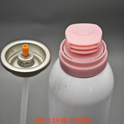 Válvula de spray de espuma de afeitar en aerosol para lata de hojalata o válvula de espuma en aerosol para lata de aluminio