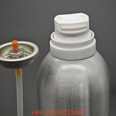 Válvula de espuma de afeitar para kits de viaje con sello a prueba de fugas y construcción compacta y ligera